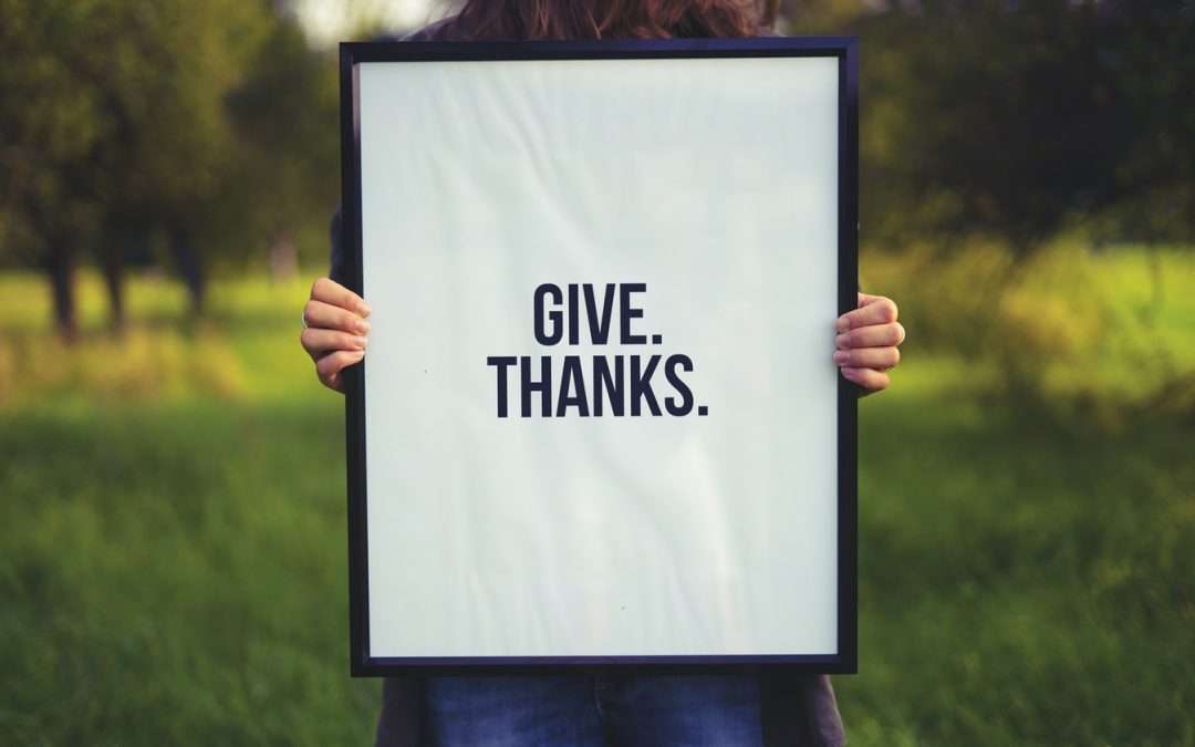 Expressing Gratitude in a Time of Crisis